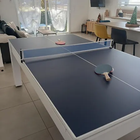 빌라 Villa T4 Moderne Entre Mer, Montagne & Espagne Avec Billard, Jardin & Barbecue 튀르